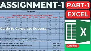 Top Excel Assignment for School & College Students | Excel Project with Solution
