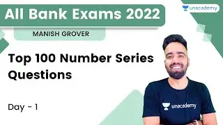 Top 100 Number Series Questions | Day -1 | All Bank Exams | Manish Grover | Bank pro