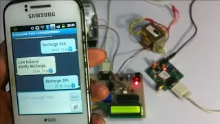 Prepaid Electricity Billing Meter Project