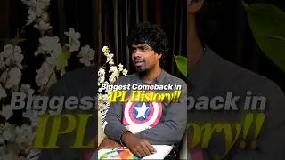Biggest Comeback in IPL History🔥🏏 | CSK | #shorts #ipl #ipl2018 #csk #iplhistory