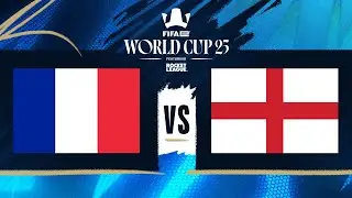 FRANCE vs ANGLETERRE | GROUPE B (RETOUR) - FIFAe 2025