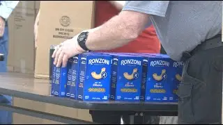 Некоммерческая организация из Джексона провела первую раздачу продуктов питания в округе Макнейри.