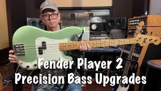 FenderPlayer 2 Precision w Bartolini 8S and Fender Hi Mass bridge