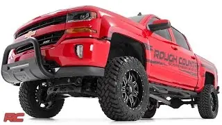 2016 Silverado Chevrolet 1500 Rough Country Demo Vehicle (Red) Vehicle Profile