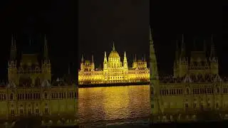 Parliament and the Danube &mdash; Budapest in one frame. #hungary #budapest #europe #europeanarchitecture