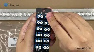 Fiber Adapter Panel SC/LC Fiber Patch Panel 12/24/48/96 Fibers for 1U/2U Rack Mount Fiber Enclosure