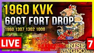 1960 KVK: 3rd 60GT Fort Drop! 🔥 LIVE! 🔴 #C11459, #1960 #1307, #1302, #1008