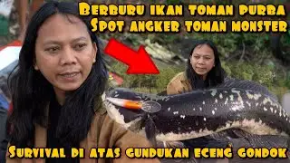 BERBURU TOMAN 10 KILO DI BENDUNGAN CIRATA