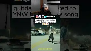 quitdaNick reacted to YNW Bslime 🔥 #reaction #music #quitdanick #twitchstreamer #fyp #ytshorts #fy