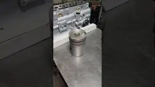 Triumph TR-6 piston #british #educational #engine