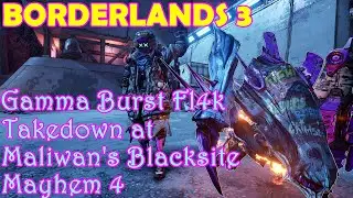 Borderlands 3 - Gamma Burst Fl4k vs Maliwan Takedown in Mayhem 4