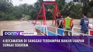 Sejumlah Wilayah di Sanggau Terendam Banjir