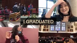 The day I graduated👩🏻‍🎓Postgraduate graduation ceremony in Newcastle University