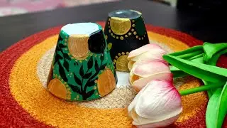 Easy Mud Pot Painting Ideas 2025#MudPotPainting #PotPaintingIdeas #DIYHomeDecor #CraftForBeginners