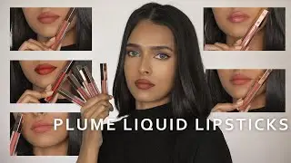Lipstick swatch & review - Praush (formerly Plume) Luxe Matte Liquid Lipsticks