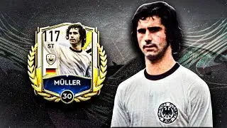 211 DE FINALIZACI&Oacute;N 🥵// REVIEW DE GERD M&Uuml;LLER🤩 LEYENDA GRL 117... FIFA MOBILE 23 🔥