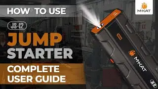 Jump Starter JS12 Complete Tutorial | Unboxing, Car Cranking & Power Bank Demo
