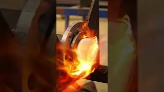 Steel lined PTFE pipe flanging process#pipeline