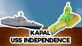 How to Make the USS Independence Ship Anomaly From Building Blocks