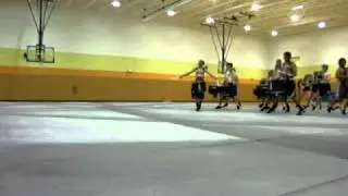 Los Alamitos Drumline 2011- Speaking Without Words Final Run-Thru (Horrible Gym, Ohio)