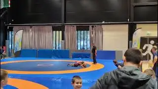 Первая схватка на чемпионате Финляндии по вольной борьбе Finnish Freestyle Wrestling Championship 🇫🇮