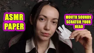 ASMR: mouth sounds, scratch your head #asmr