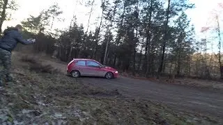 Napęd przedni też jest fajny*SLIDING FWD* Mitsubishi Colt- Dokurviator