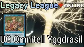 【#レガシー/#legacy】UG Omnitell Yggdrasil #mtg   #対戦動画