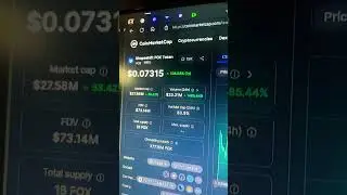 fox token shapeshifter about to bounce so high! #fyp