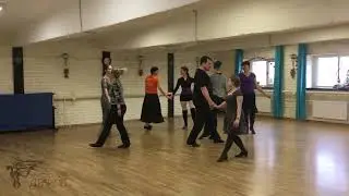 Полька-редова кадриль по Хоуву, 1-я фигура.