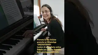 Lezioni di musica online Estelle con Marina Popadic