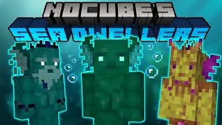 NOCUBE'S SEA DWELLERS - МОРСКИЕ ДЕРЕВНИ И ПОДВОДНЫЕ ЖИТЕЛИ - МЕРМОРФЫ ОБЗОР МОДА НА МАЙНКРАФТ ГАЙД