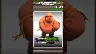 Giant Giant is actually Giant ☠️ ll Clash of clans ll #shorts #clashofclans #coc