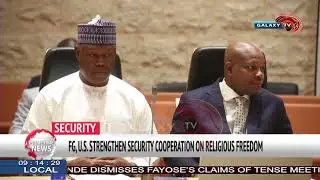 FG,U S, STRENGTHN SECURITY COOPERATION ON RELIGIOUS FREEDOM