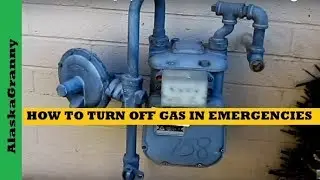How To Turn Off Your Gas Line In An Emergency- Earthquake Prepping Tips