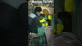 Amazing process of turning a huge rock into a small stone bowl, stoneware factory in Korea