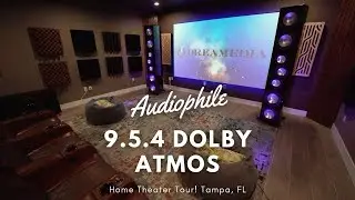 💰AUDIOPHILE😵 9.5.4 Dolby Atmos Theater Tour!