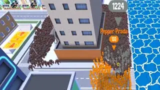 Crowd City World Record  Map Control: 100.00%  #73