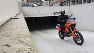 Another day with the KTM 950 Adventure 2004 LC8 motorcycle - chasing Dutch (off)roads