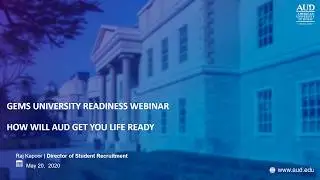 A Glance at American University of Dubai - May 20, 2020