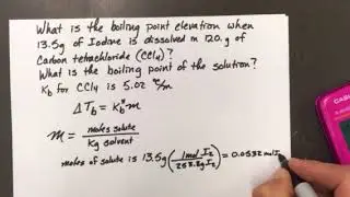 Boiling Point Elevation