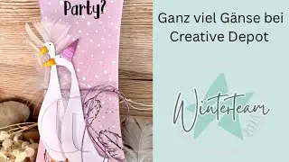 Ganz viele Gänse bei Creative Depot