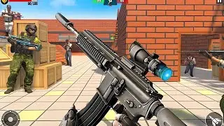 Modern FPS Military Strike &mdash; армейские шутеры с оружием _ Геймплей для Android