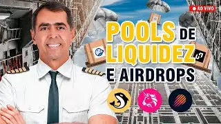 POOLS DE LIQUIDEZ NA UNISWAP E METEORA + AIRDROPS NA REDE SOLANA