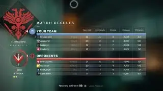 Destiny 2 Revelry Comp Match