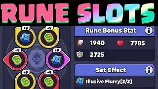 Wittle Defender- You NEED to KNOW This When SLOTTING Runes!!