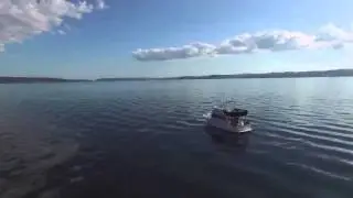 Aerial view of the boat - DJI P3 Pro