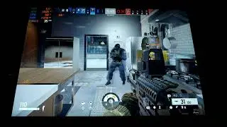 Surface Pro 8 i5 8gb Gaming - Rainbow Six Siege - gameplay and benchmark