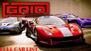 Grid 2019 full car list