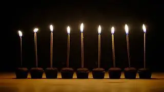 9 candles - 1 hour aq - relaxing